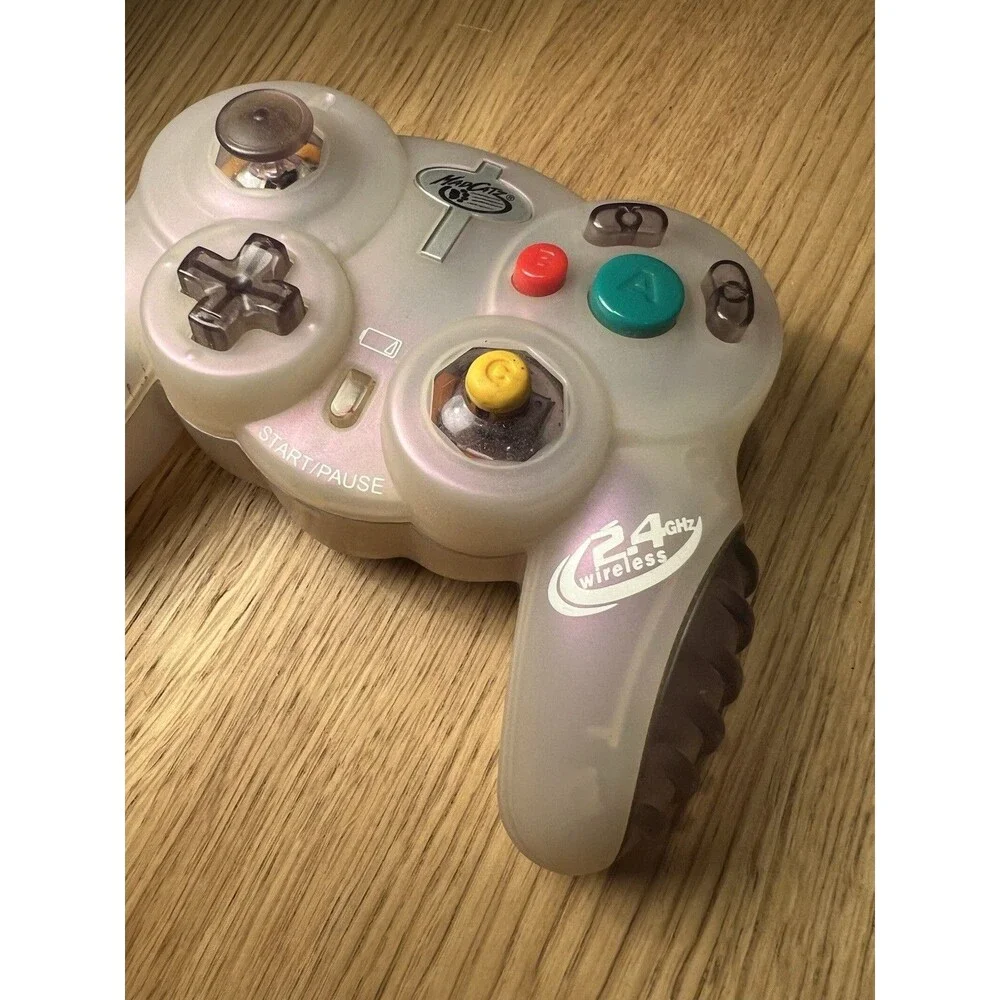 MadCatz Nintendo GameCube Wireless 2.4 Controller and Receiver Dongle Not Tested